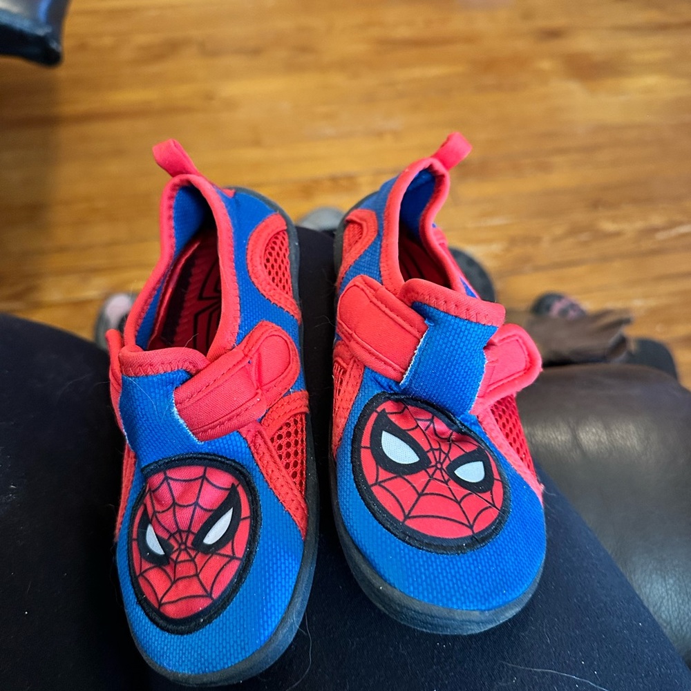 Spider-Man size 11 water shoes worn maybe once